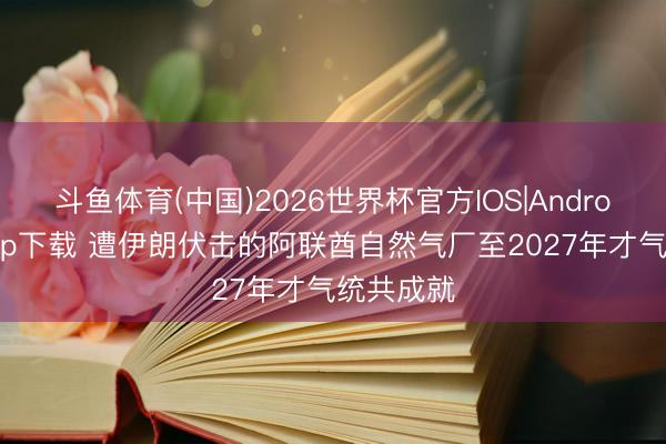 斗鱼体育(中国)2026世界杯官方IOS|Android手机app下载 遭伊朗伏击的阿联酋自然气厂至2027年才气统共成就