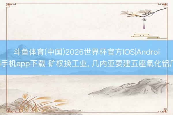 斗鱼体育(中国)2026世界杯官方IOS|Android手机app下载 矿权换工业， 几内亚要建五座氧化铝厂